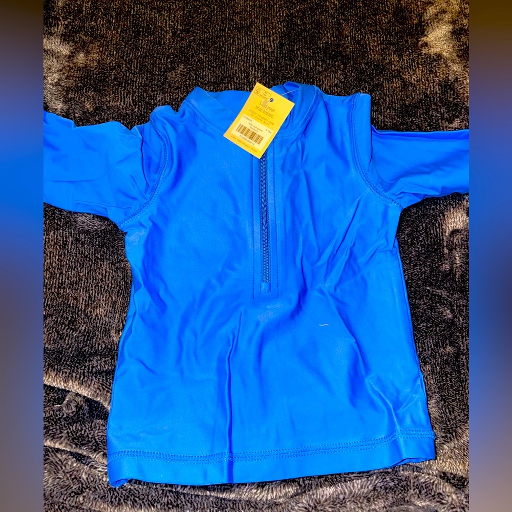 Primary Long Sleeve Rash Guard 6-12 mo
